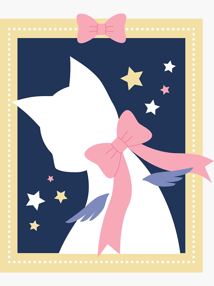 Angel Starlight Cat Frame by lucidly
