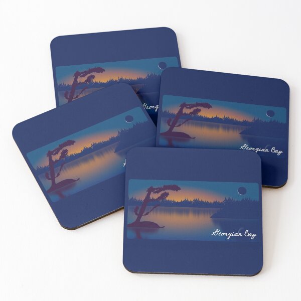 Item preview, Georgian Bay Moonrise designed and sold by HistoryRepeats.