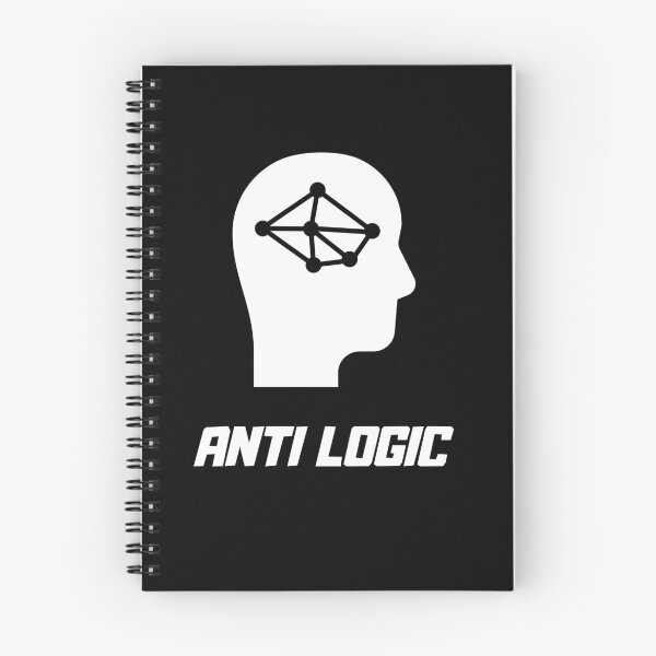 Item preview, Anti logic . Black. designed and sold by Hab2.