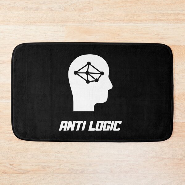 Item preview, Anti logic . Black. designed and sold by Hab2.