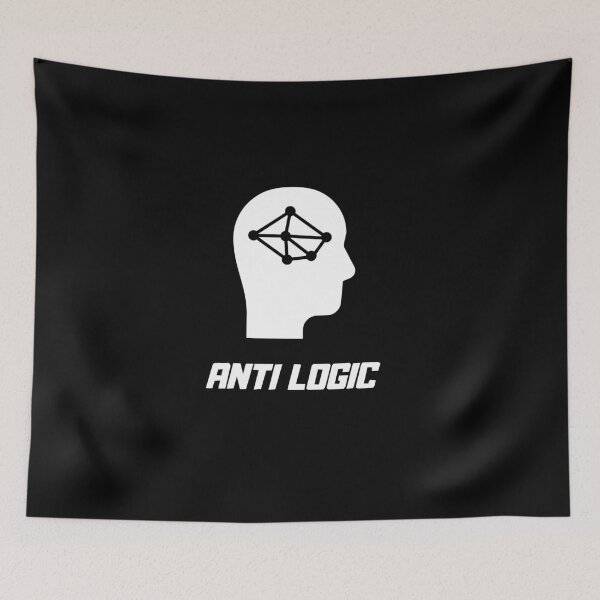 Item preview, Anti logic . Black. designed and sold by Hab2.