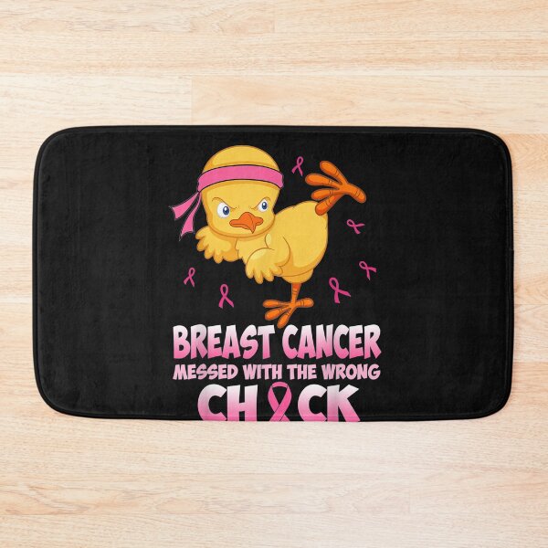 Item preview, Breast Cancer Messed With The Wrongs Chick funny designed and sold by simonbucholz.