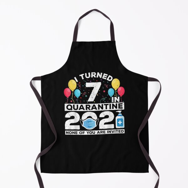 Item preview, I Turned 7 In Quarantine 2021 Funny 7th Birthday Party  designed and sold by christinero2.