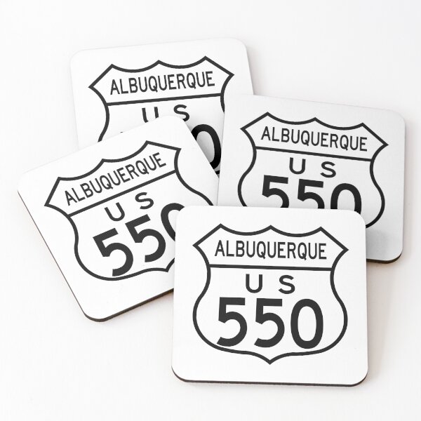 Item preview, Albuquerque Route 550 US Road Sign  designed and sold by Kiwidom.