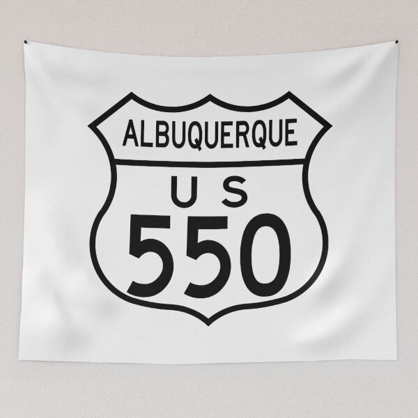 Item preview, Albuquerque Route 550 US Road Sign  designed and sold by Kiwidom.