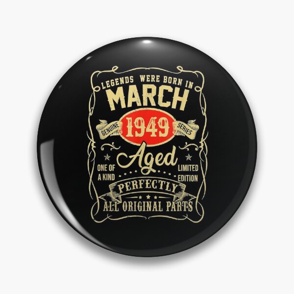 Item preview, Legends Were Born In March 1949 72nd Birthday Gifts  designed and sold by christinero2.