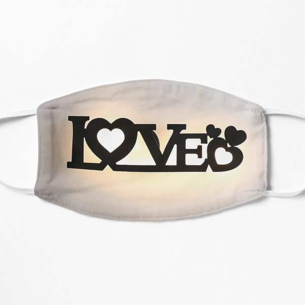Love Flat Mask