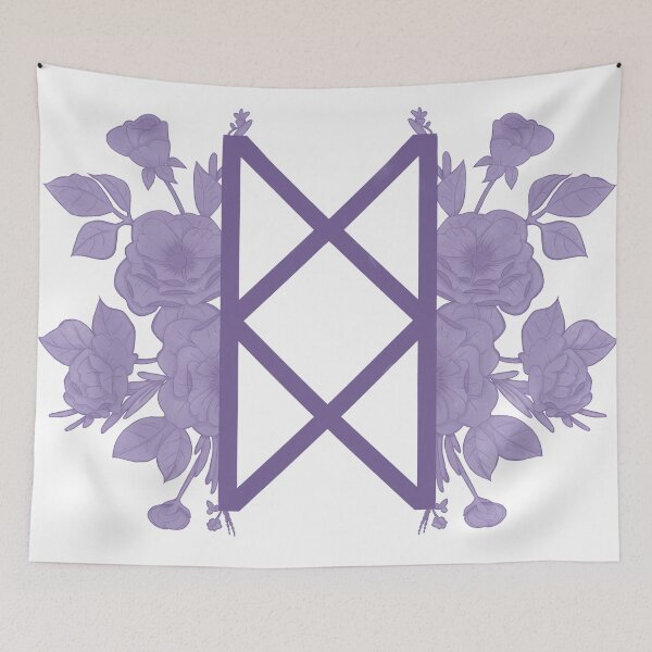 Item preview, Bureau of Balance floral - Lavender  designed and sold by Caiter.