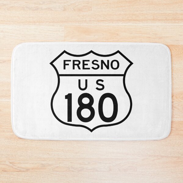 Item preview, Fresno Route 180 US Road Sign  designed and sold by Kiwidom.