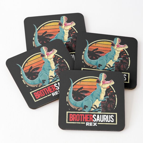 Item preview, Brothersaurus Shirt Boys Retro Family Matching Birthday Trex designed and sold by simonbucholz.