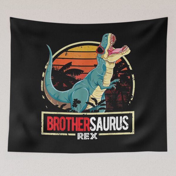 Item preview, Brothersaurus Shirt Boys Retro Family Matching Birthday Trex designed and sold by simonbucholz.