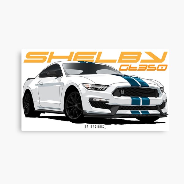 Mustang Shelby GT350 Impression sur toile