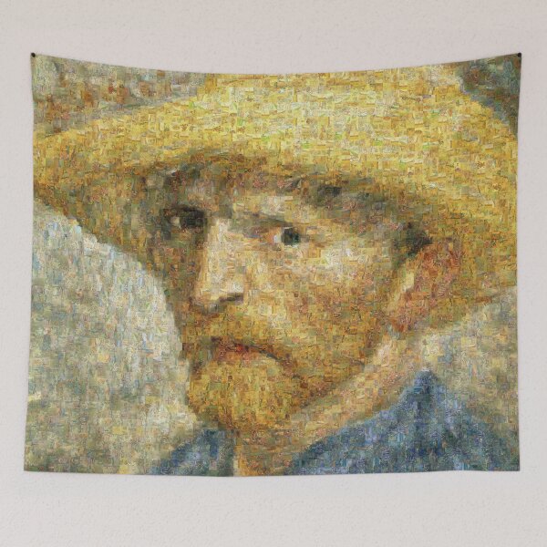 Item preview, Van Gogh Self-Portrait designed and sold by Montage-Madness.