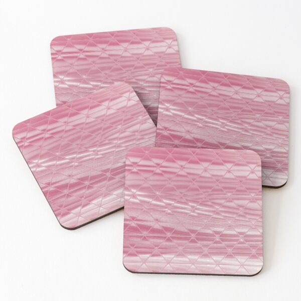 Item preview, Pink Rose Glam Triangle Pattern. designed and sold by ZubiyaArt.