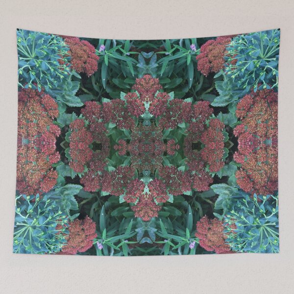 Item preview, Divine Botanical: Autumn Patterns - Teal-Copper Fusion designed and sold by RoseAromas.