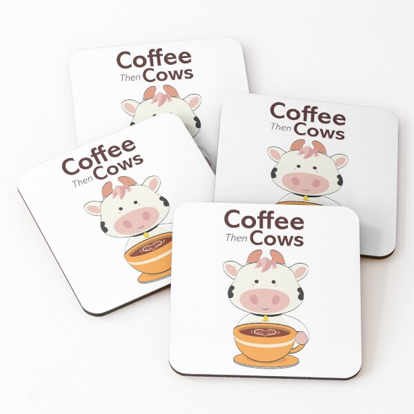 Item preview, Cute Coffee then Cows  designed and sold by Anicue.