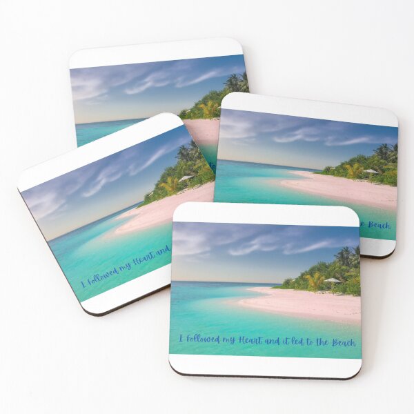 Item preview, I followed my Heart and it led to the Beach designed and sold by WeTrieditatHome.