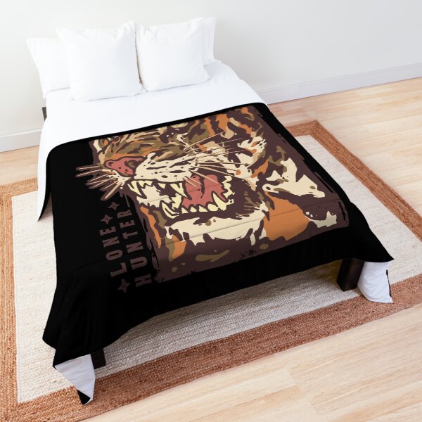 Tiger Face Comforter