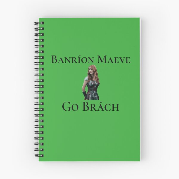 Item preview, "Long Live Queen Maeve" in Irish designed and sold by celloitsanemo.