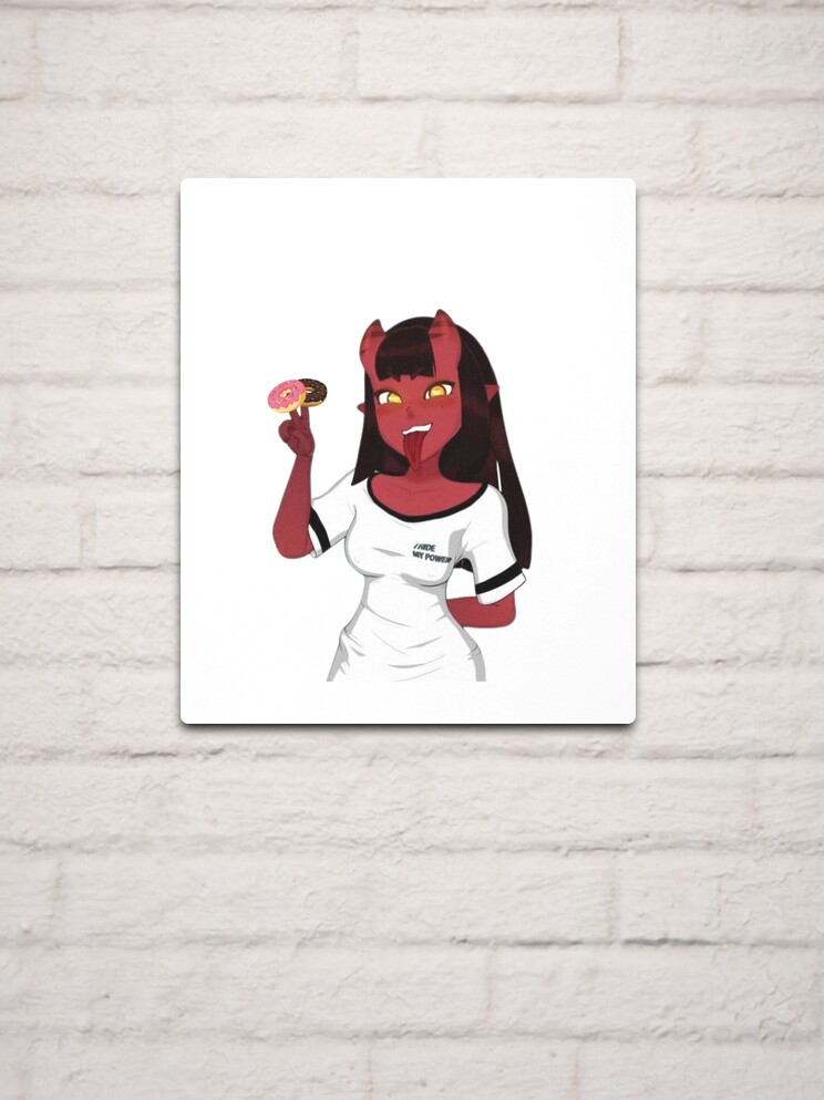 Meru The Succubus | Metal Print