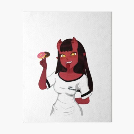 "Meru The Succubus" Art Board Print For Sale By Jamai27 | Redbubble