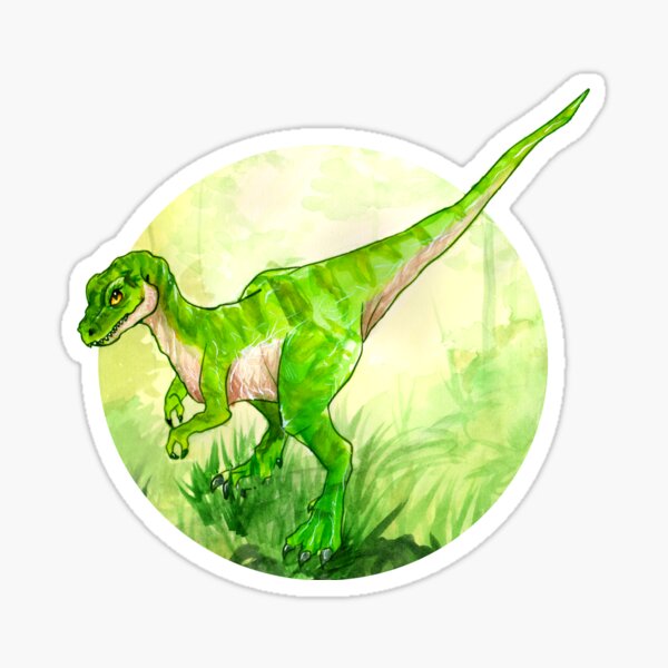Baby T-Rex: The Lost World Jurassic Park Sticker