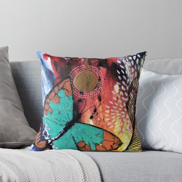 Item preview, Flutter | Acrylic on Canvas designed and sold by Misfit-Prints.