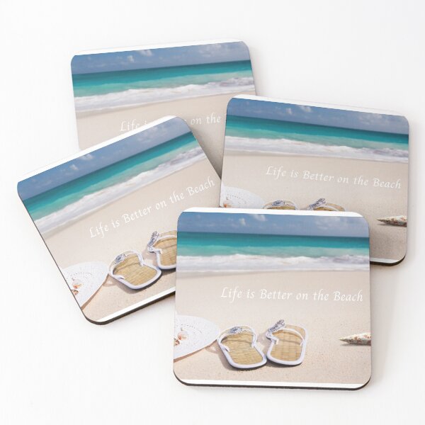 Item preview, Life is Better on the Beach designed and sold by WeTrieditatHome.