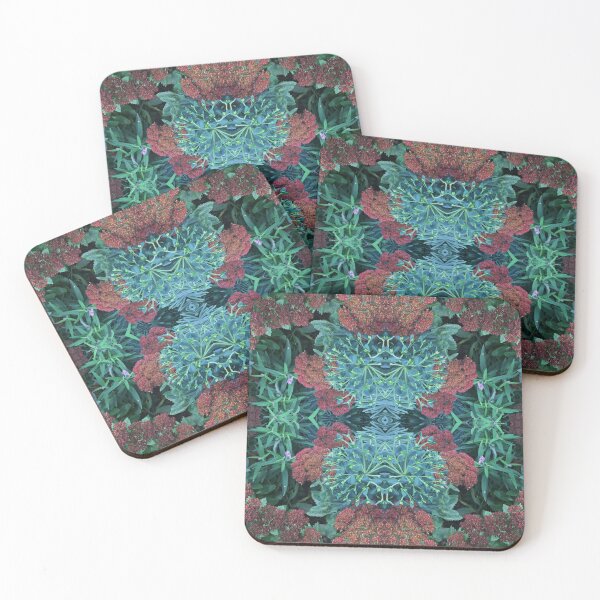Item preview, Divine Botanical: Autumn Patterns - Teal-Copper Fusion designed and sold by RoseAromas.