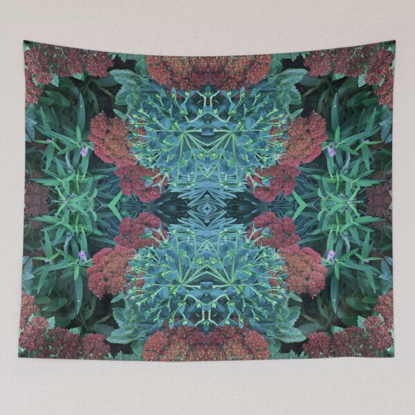 Item preview, Divine Botanical: Autumn Patterns - Teal-Copper Fusion designed and sold by RoseAromas.
