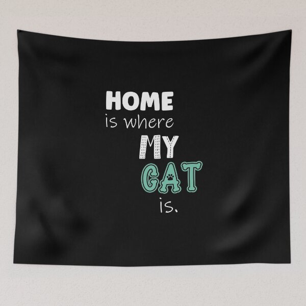 Item preview, home is where your CAT is designed and sold by eness-BK.