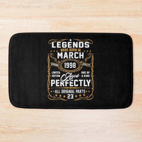 Item preview, Legends Were Born In March 1998 23th Birthday Gifts  designed and sold by dannareyansh.