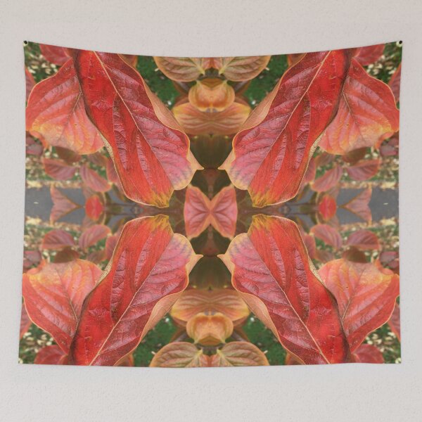 Item preview, Botanical Divine: Golden and Crimson Persimmon Glory in Autumn/Fall designed and sold by RoseAromas.