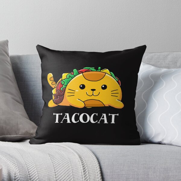 Tacocat Throw Pillow