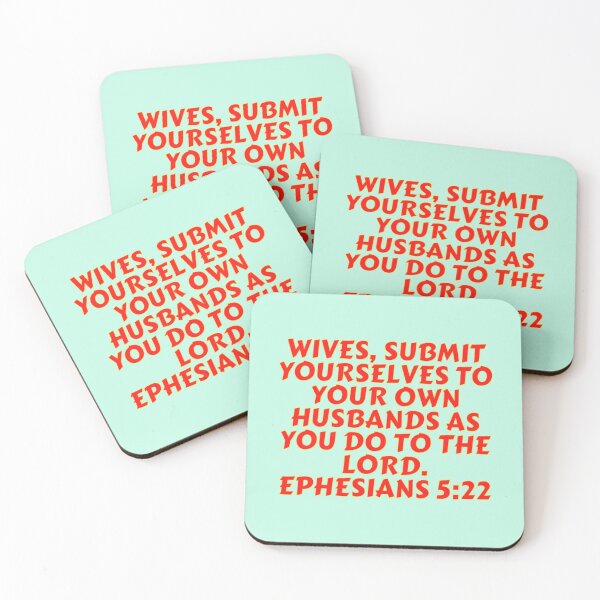 Item preview, Bible Verse Ephesians 5:22 designed and sold by Prayingwarrior.