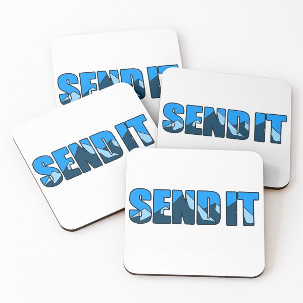 Item preview, Send It Blue Mountains designed and sold by SkiBumArt.