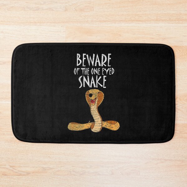 Item preview, Beware Of The One Eyed Snake Distressed Look By Yoray  designed and sold by dannareyansh.