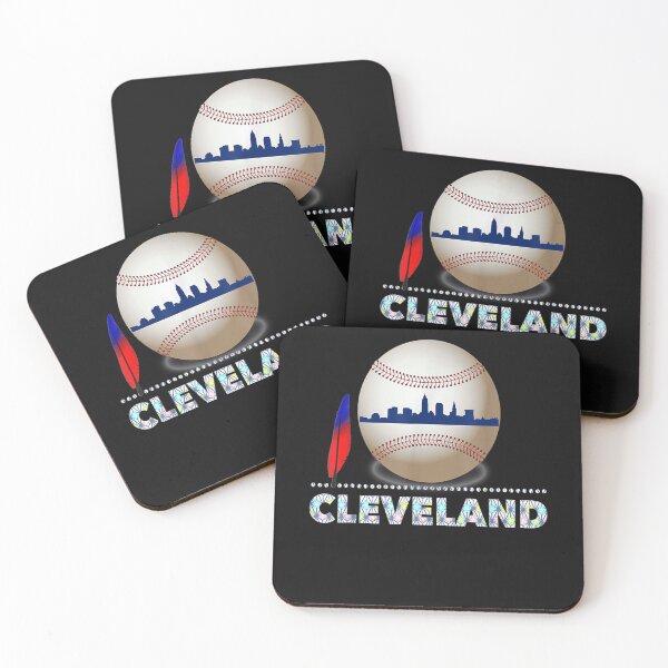 Item preview, Cleveland Hometown Indian Tribe Tshirt Ball with Skyline designed and sold by simonbucholz.