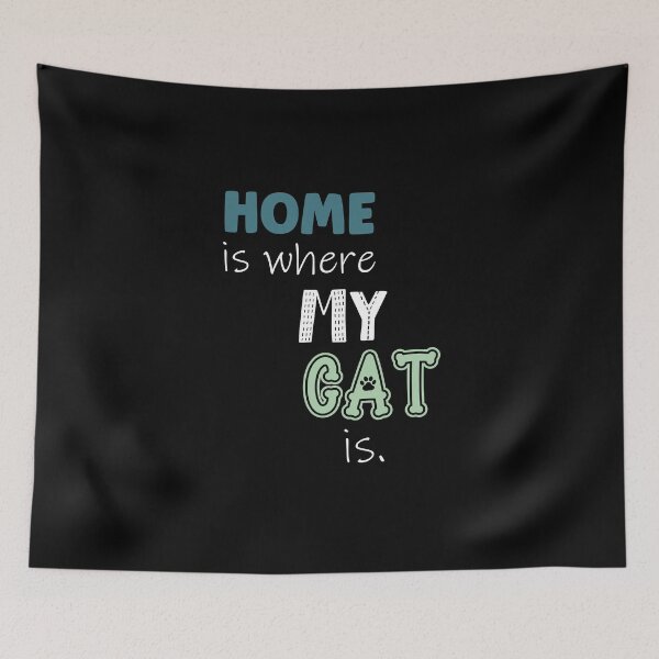 Item preview, home is where your CAT is designed and sold by eness-BK.