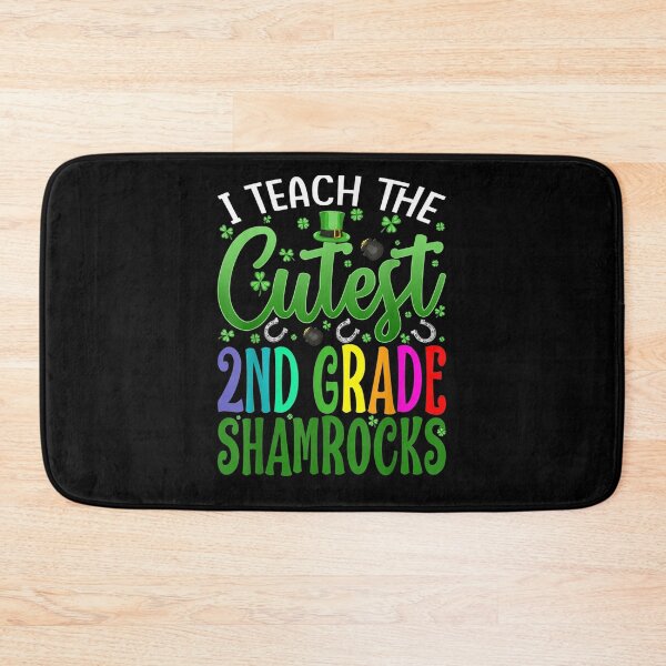 Item preview, I Teach The Cutest 2nd Grade Shamrocks St Patrick's Day  designed and sold by dannareyansh.
