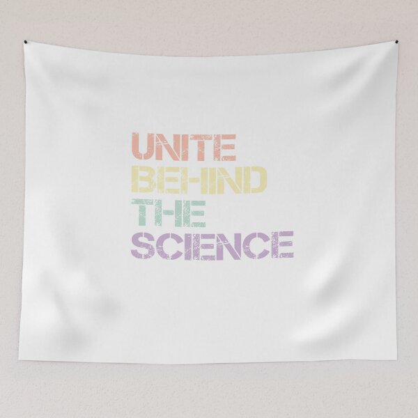 Item preview, Unite Behind The Science Sticker  designed and sold by BanBay.