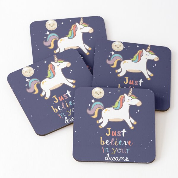 Item preview, Unicorn-Just believe in your dreams designed and sold by della95.