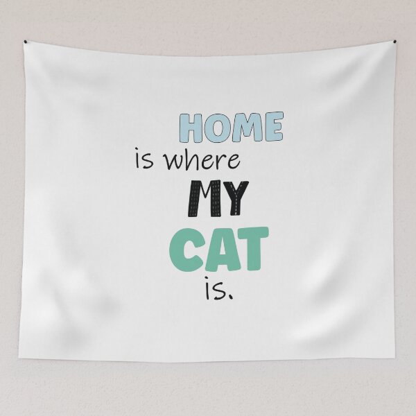 Item preview, home is where your CAT is designed and sold by eness-BK.
