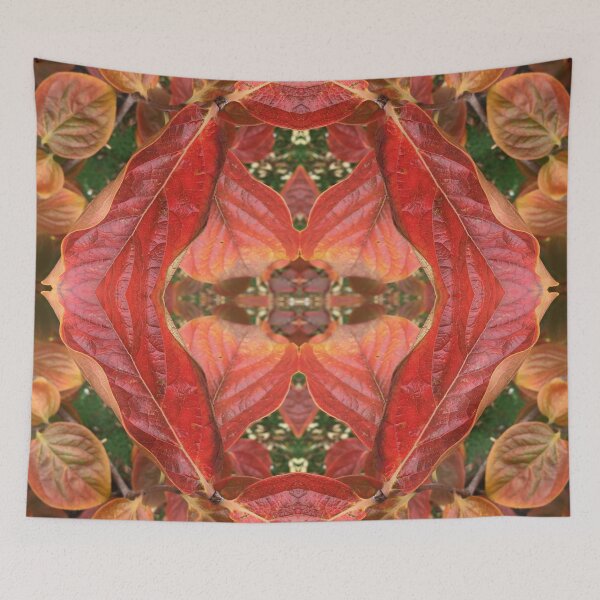 Item preview, Botanical Divine: Golden and Crimson Persimmon Glory in Autumn/Fall designed and sold by RoseAromas.