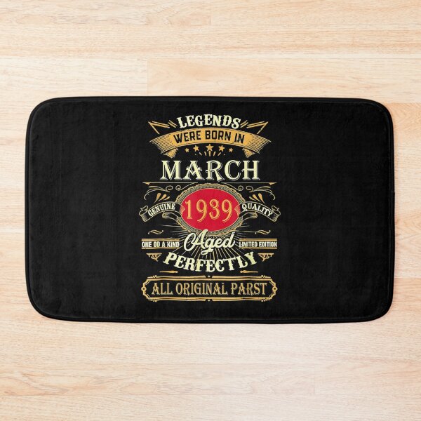 Item preview, Legends Were Born In March 1939 82th Birthday Gifts  designed and sold by dannareyansh.
