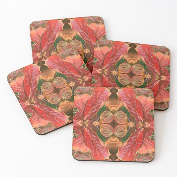 Item preview, Botanical Divine: Golden and Crimson Persimmon Glory in Autumn/Fall designed and sold by RoseAromas.