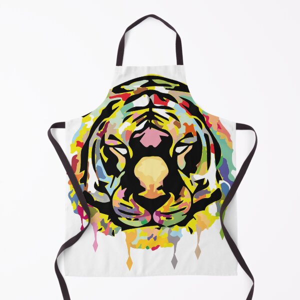 Item preview, The Colorful Tiger - Fearless artwork designed and sold by NETRODESIGNS.
