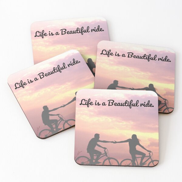Item preview, Life is a Beautiful ride. Couple designed and sold by WeTrieditatHome.