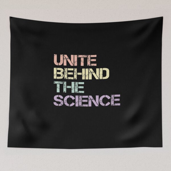 Item preview, Unite Behind The Science Sticker  designed and sold by BanBay.