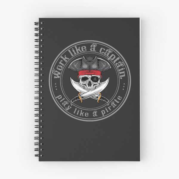 Item preview, Work Like A Captain, Play Like A Pirate  designed and sold by omahatrading.